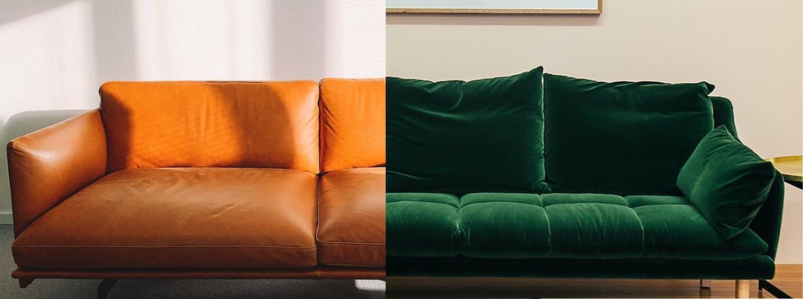 Welcher Stoff eignet sich am besten für ein Sofa?