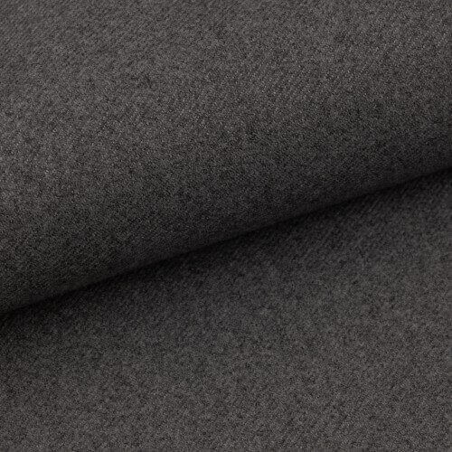 Laufmeterstoff - Hanna Filzstoff 18 Dunkelgrau